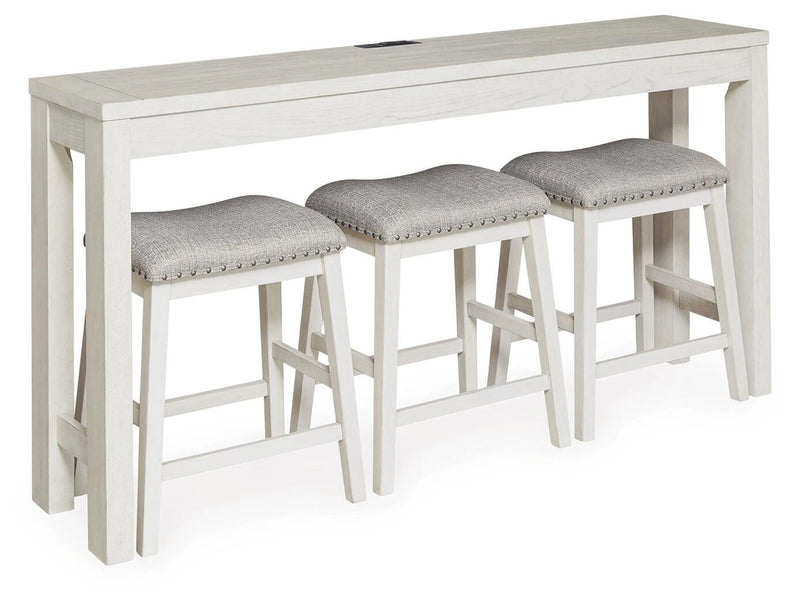 Robbinsdale Counter Height Dining Table and 3 Barstools Set
