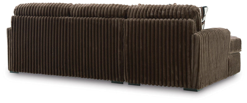 Midnight-Madness Sectional Sofa with Chaise