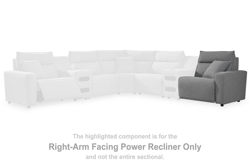 Modmax II Reclining Sectional with Audio Consoles